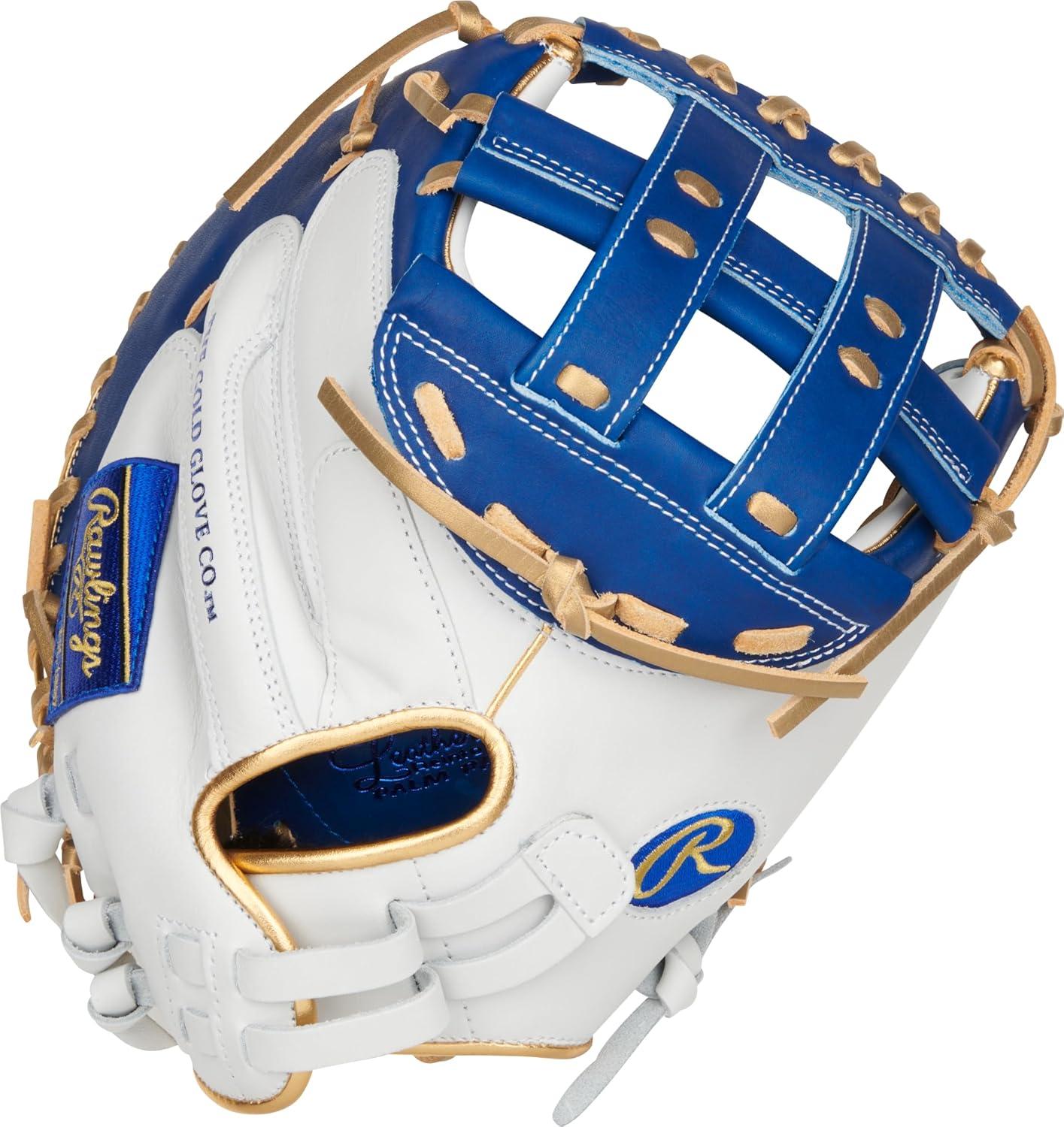 imageRawlings  Liberty Advanced Color Series Fastpitch Softball Glove  Sizes 1175  13  Multiple StylesWhite  Royal  Gold  Modified Pro H Web