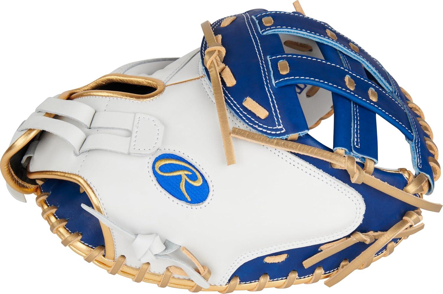 imageRawlings  Liberty Advanced Color Series Fastpitch Softball Glove  Sizes 1175  13  Multiple StylesWhite  Royal  Gold  Modified Pro H Web