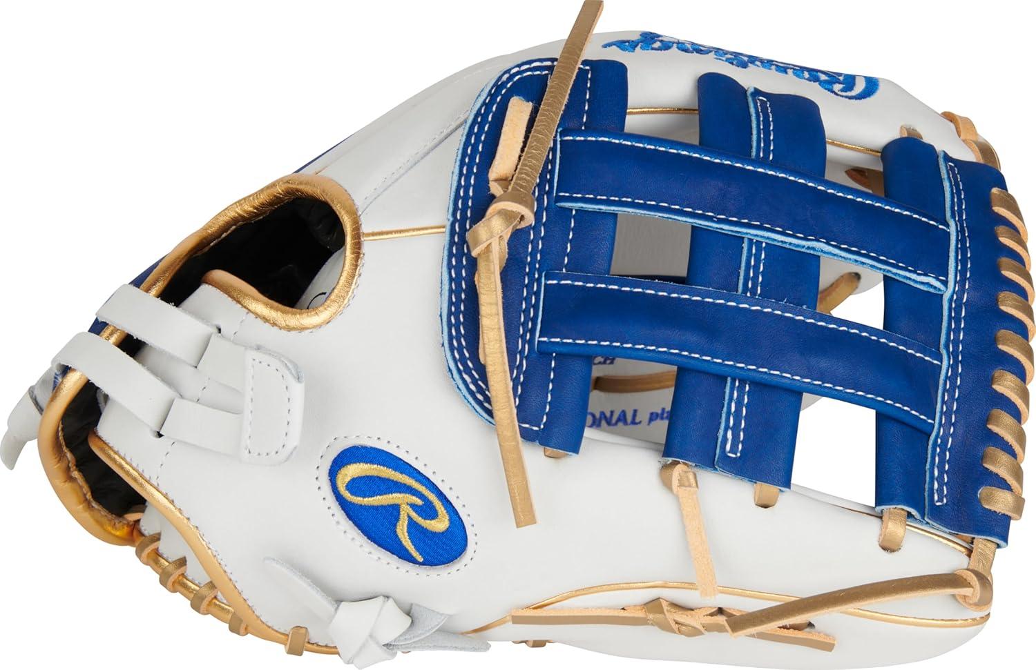 imageRawlings  Liberty Advanced Color Series Fastpitch Softball Glove  Sizes 1175  13  Multiple StylesWhite  Royal  Gold  Pro H Web