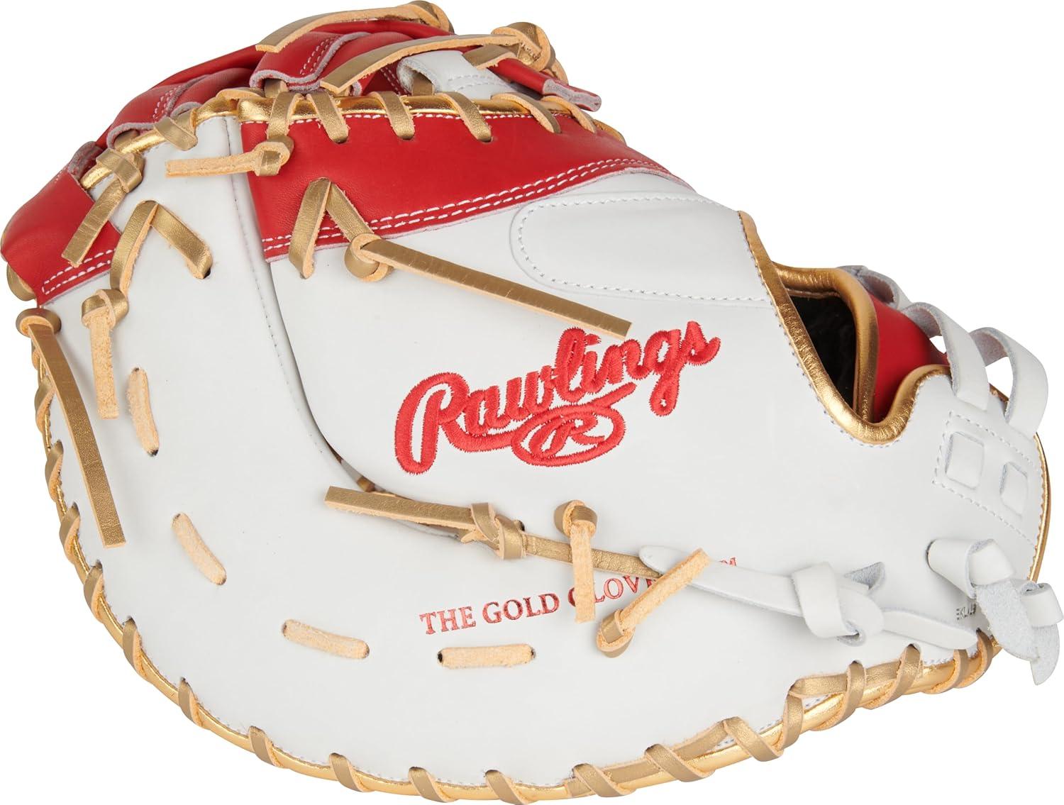 imageRawlings  Liberty Advanced Color Series Fastpitch Softball Glove  Sizes 1175  13  Multiple StylesWhite  Scarlet  Gold  Single Post  DoubleBar Web