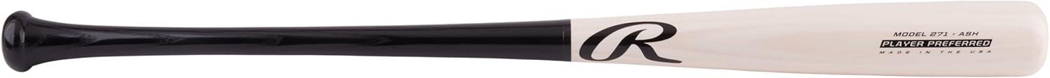 imageRawlings Rawlings  Player Preferred Adult Wood Bat  Ash  Multiple Sizes amp ColorsWhite  Black  271