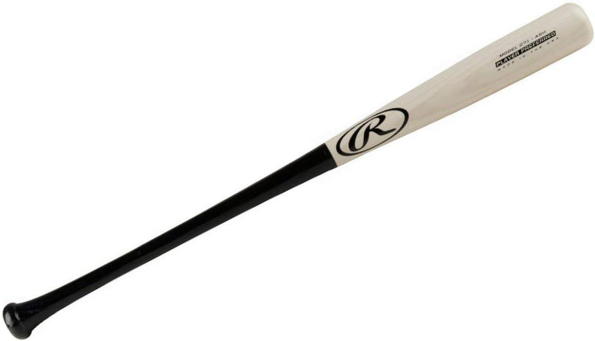 imageRawlings Rawlings  Player Preferred Adult Wood Bat  Ash  Multiple Sizes amp ColorsWhite  Black  271