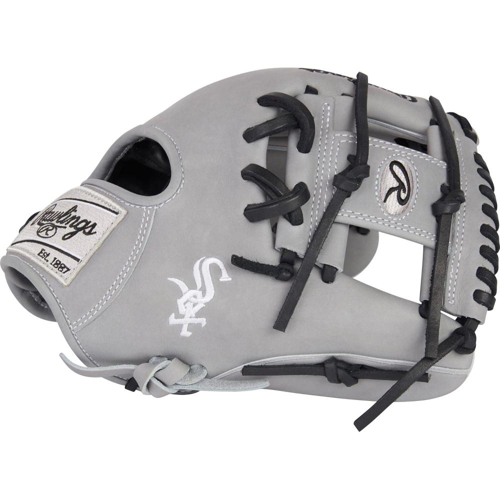 imageRawlings  Heart of The Hide MLB Team Logo Baseball Glove  All MLB Team Options AvailableChicago White Sox  115  Pro IWeb