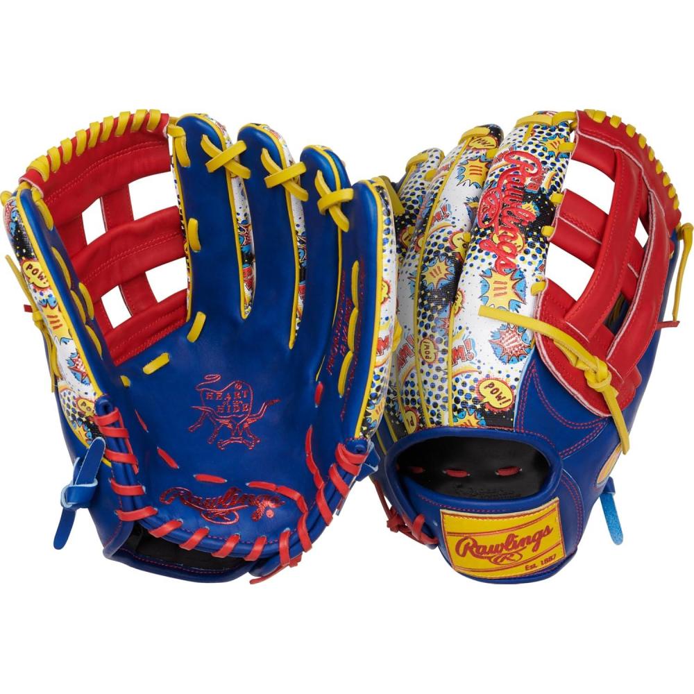 imageRawlings Rawlings  Heart of The Hide Baseball Glove  Limited Edition ColorSync Series  2025  Multiple StylesRoyalScarletComic  Pro HWeb