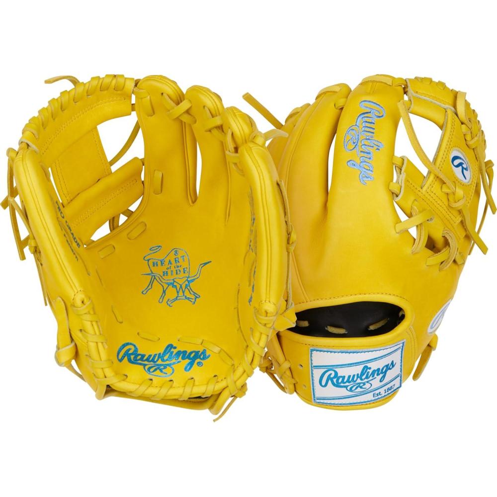 imageRawlings Rawlings  Heart of The Hide Baseball Glove  Limited Edition ColorSync Series  2025  Multiple StylesYellow  Pro IWeb