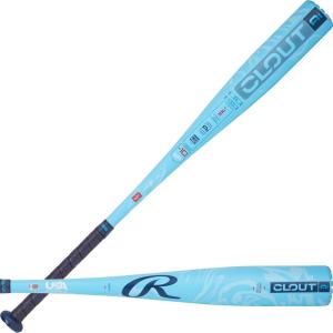 Rawlings | 2025 | Clout AI Baseball Bat | USA | -10 Drop | 2 5/8″ Barrel | 1 Pc. Alloy