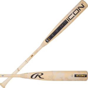 Rawlings | 2025 | ICON Baseball Bat | BBCOR | -3 Drop | 2 5/8′ Barrel | 2 Pc. Composite(Tan Camo)