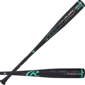 Rawlings | 2025 | MACH AI Baseball Bat | BBCOR | -3 Drop | 2 5/8″ Barrel | 1 Pc. Hybrid(32 inch)