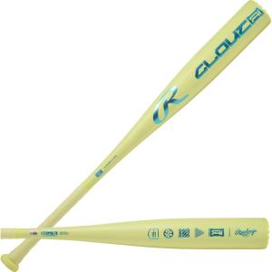 Rawlings | 2026 | Clout Ai Baseball Bat | USSSA | -5 / -8 / -10 Drop | 2 3/4″ Barrel | 1 Pc. Alloy