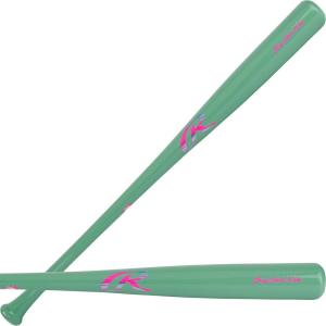 Rawlings | Big Stick Elite Wood Baseball Bat | Maple/Birch/Composite Options | Multiple Colors(Mint / Pink – 110 Profile)