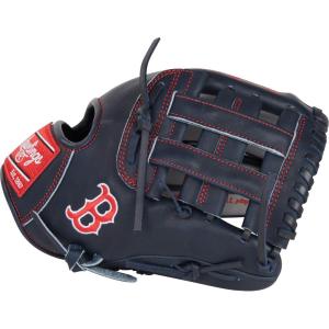 Rawlings | Heart of The Hide MLB Team Logo Baseball Glove | All MLB Team Options Available(Boston Red Sox – 11.5″ – Pro H-Web)