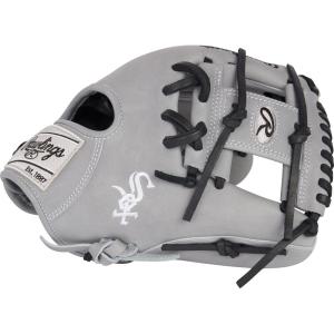 Rawlings | Heart of The Hide MLB Team Logo Baseball Glove | All MLB Team Options Available(Chicago White Sox – 11.5″ – Pro I-Web)