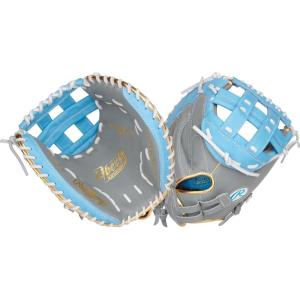 Rawlings | Liberty Advanced Color Series Fastpitch Softball Glove | Sizes 11.75″ – 13″ | Multiple Styles(Grey / Columbia Blue / Gold | Modified Pro H Web)