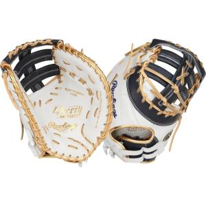 Rawlings | Liberty Advanced Color Series Fastpitch Softball Glove | Sizes 11.75″ – 13″ | Multiple Styles(White / Navy / Gold | Single Post  Double-Bar Web)