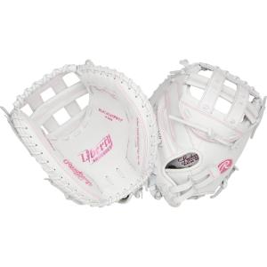 Rawlings | Liberty Advanced Color Series Fastpitch Softball Glove | Sizes 11.75″ – 13″ | Multiple Styles(White / Pink | Modified Pro H Web)