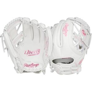 Rawlings | Liberty Advanced Color Series Fastpitch Softball Glove | Sizes 11.75″ – 13″ | Multiple Styles(White / Pink | Pro I Web)