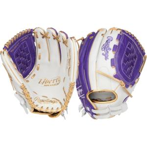 Rawlings | Liberty Advanced Color Series Fastpitch Softball Glove | Sizes 11.75″ – 13″ | Multiple Styles(White / Purple / Gold | Basket Web)