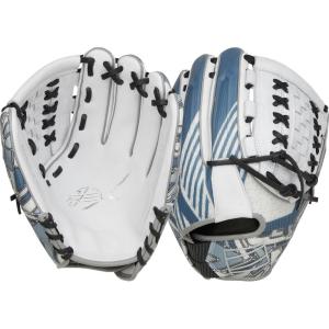 Rawlings | REV1X Fastpitch Softball Glove | Right Hand Throw | 12.25″ – X-Laced Basket Web | White