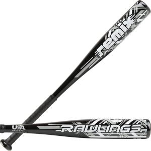 Rawlings | Remix T-Ball Bat | USA Baseball & Softball | -12 Drop | 2 1/4″ Barrel | 1 Pc. Aluminum(Black)