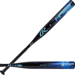 Rawlings Haze Fastpitch Softball Bat | -13 Drop | Approved for All Associations(Navy)