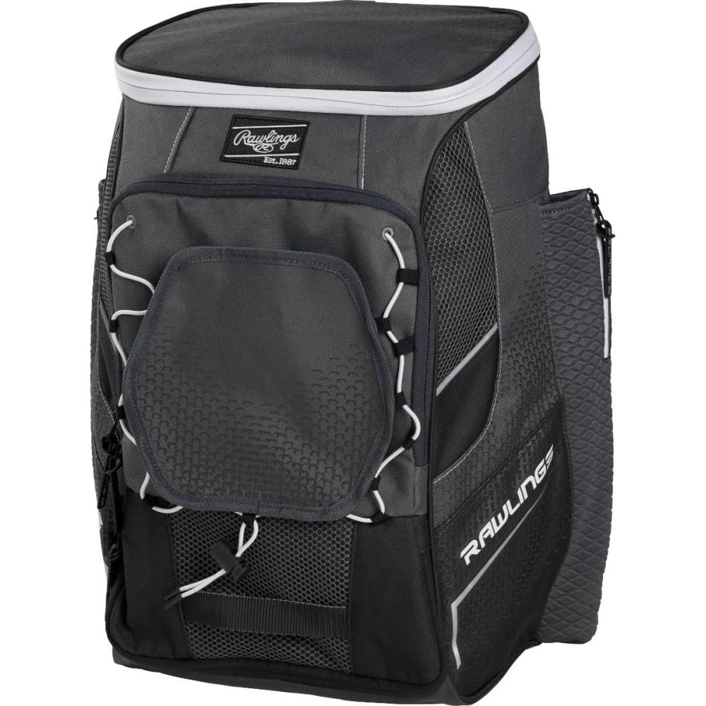 imageRawlings  IMPULSE Backpack Equipment Bag  BaseballSoftball  Multiple StylesBlack