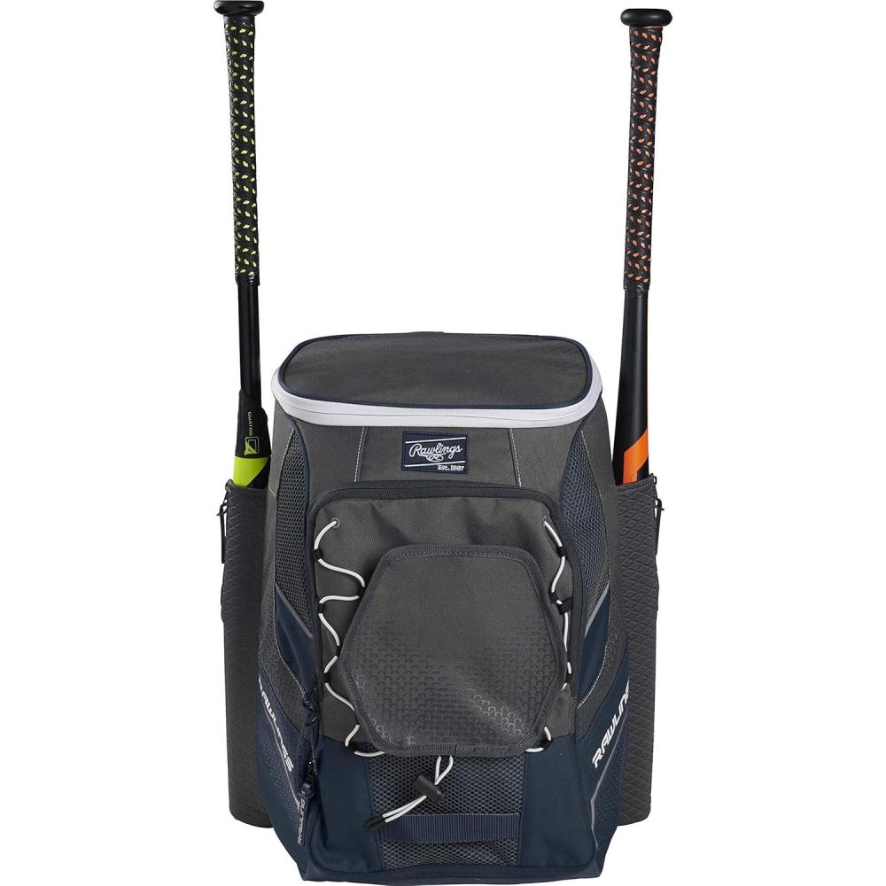 imageRawlings  IMPULSE Backpack Equipment Bag  BaseballSoftball  Multiple StylesNavy