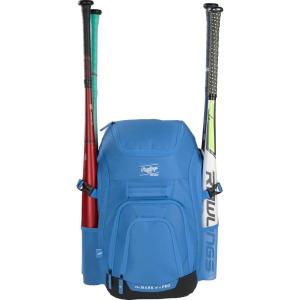 Rawlings | FRANCHISE 2.0 Player’s Backpack | Baseball/Softball | Rec/Travel | Multiple Styles | Baseball/Softball, Rec/Travel(COLUMBIA BLUE)