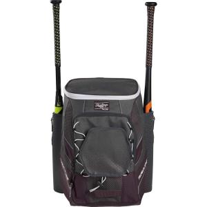Rawlings | IMPULSE Backpack Equipment Bag | Baseball/Softball | Multiple Styles(Maroon)