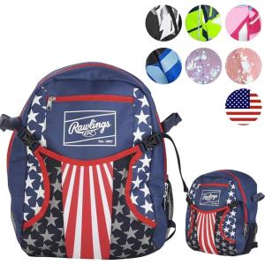 Rawlings | REMIX Backpack Equipment Bag | T-Ball & Youth Baseball / Softball | USA(Usa)