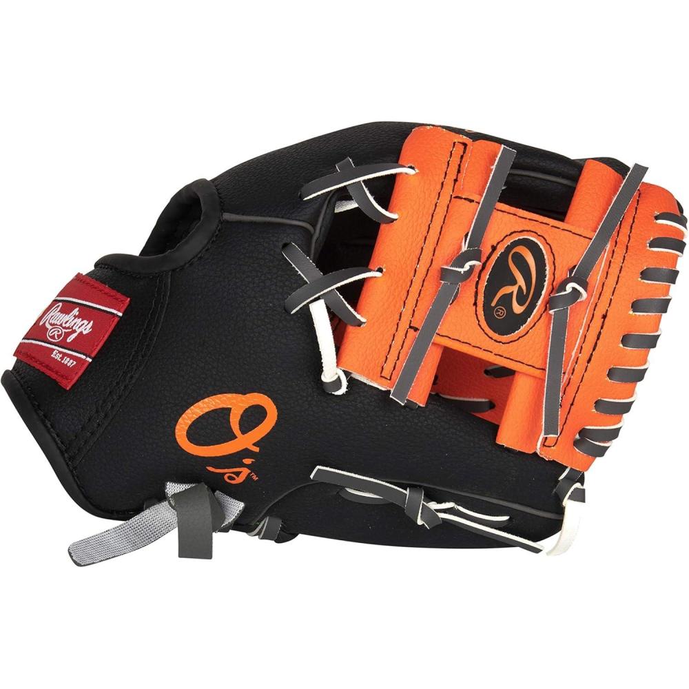 imageRawlings  MLB Players Glove Series  TBall amp Youth Baseball Gloves  10  All MLB TeamsBaltimore Orioles