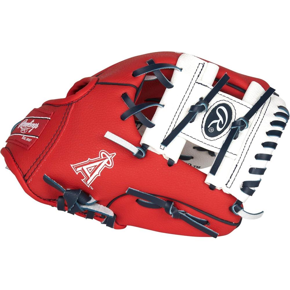 imageRawlings  MLB Players Glove Series  TBall amp Youth Baseball Gloves  10  All MLB TeamsLos Angeles Angels of Anaheim