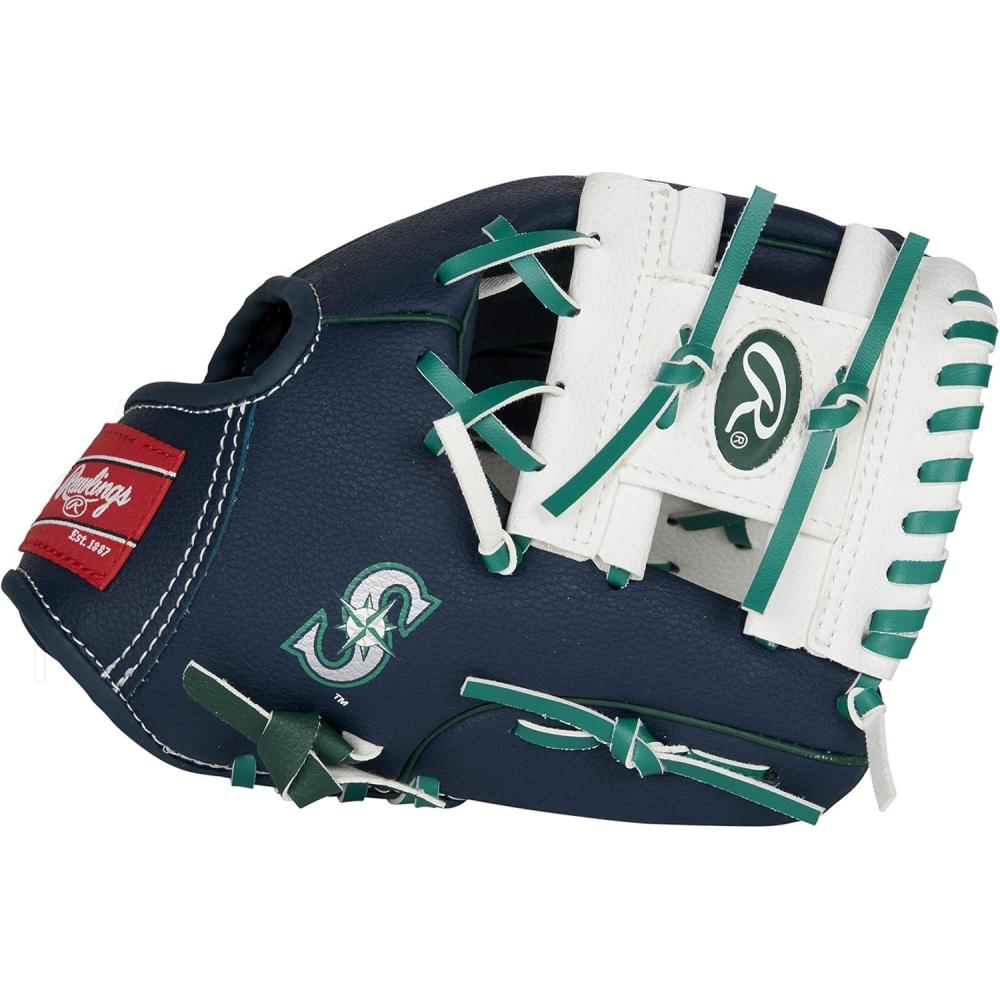 imageRawlings  MLB Players Glove Series  TBall amp Youth Baseball Gloves  10  All MLB TeamsSeattle Mariners