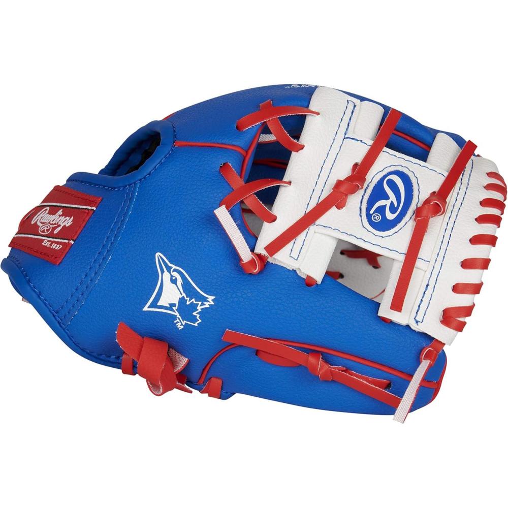 imageRawlings  MLB Players Glove Series  TBall amp Youth Baseball Gloves  10  All MLB TeamsToronto Blue Jays