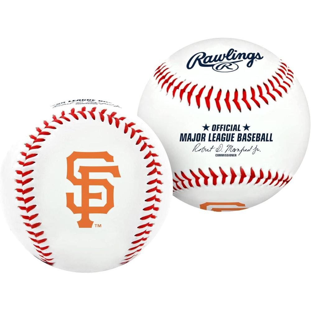 imageRawlings  Official 2026 MLB Baseball with Team Logo  All 30 MLB Teams AvailableSan Francisco Giants