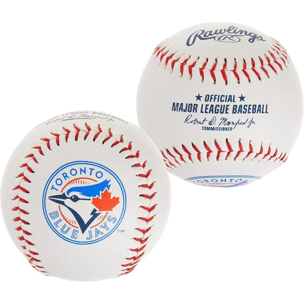 imageRawlings  Official 2026 MLB Baseball with Team Logo  All 30 MLB Teams AvailableToronto Blue Jays