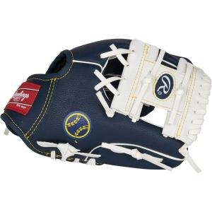 Rawlings | MLB Players Glove Series | T-Ball & Youth Baseball Gloves | 10″ | All MLB Teams(Milwaukee Brewers)