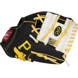 Rawlings | MLB Players Glove Series | T-Ball & Youth Baseball Gloves | 10″ | All MLB Teams(Pittsburgh Pirates)