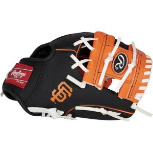 Rawlings | MLB Players Glove Series | T-Ball & Youth Baseball Gloves | 10″ | All MLB Teams(San Francisco Giants)
