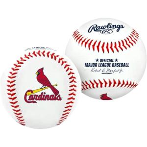 Rawlings | Official 2026 MLB Baseball with Team Logo | All 30 MLB Teams Available(St. Louis Cardinals)
