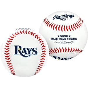Rawlings | Official 2026 MLB Baseball with Team Logo | All 30 MLB Teams Available(Tampa Bay Rays)