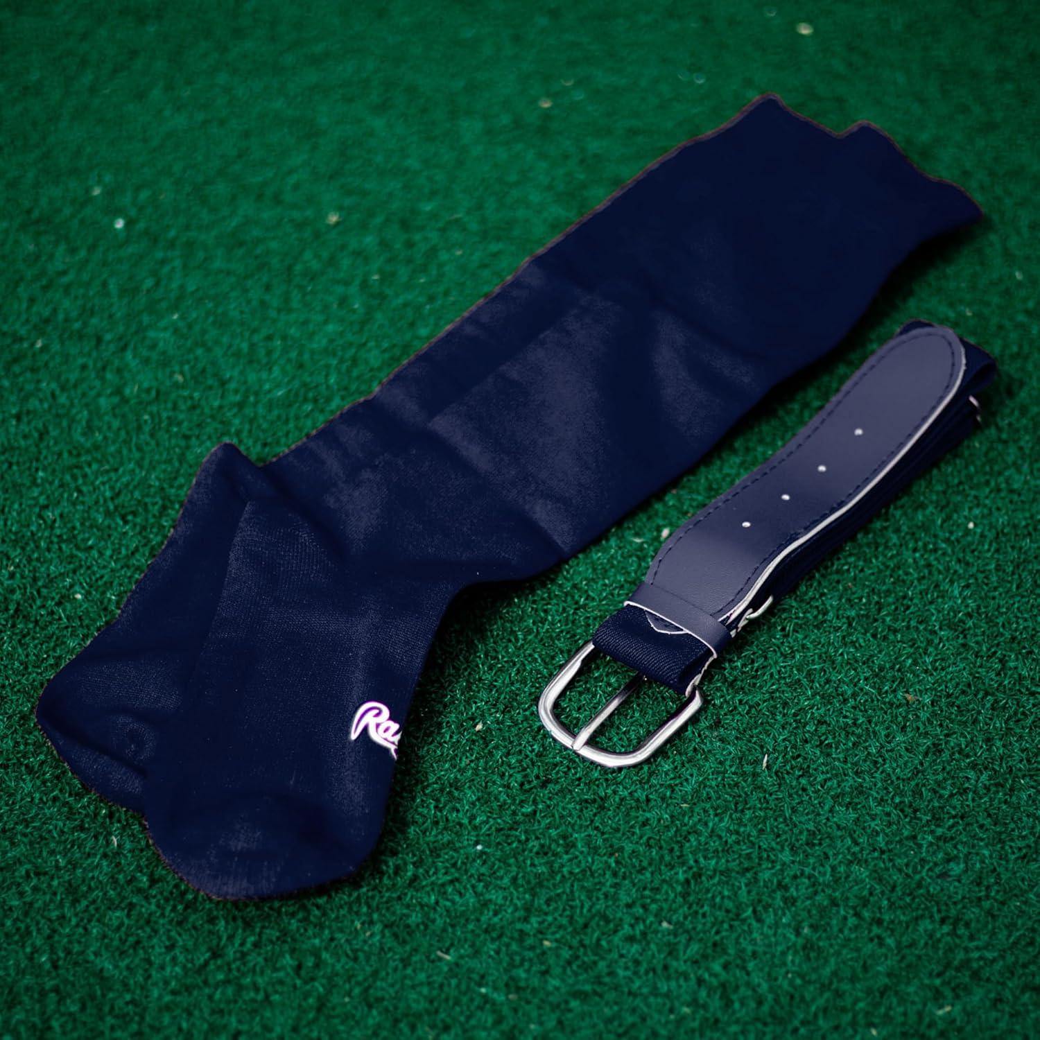 imageRawlings  Belt amp Socks Combo  BaseballSoftball  Multiple Sizes amp ColorsNavy