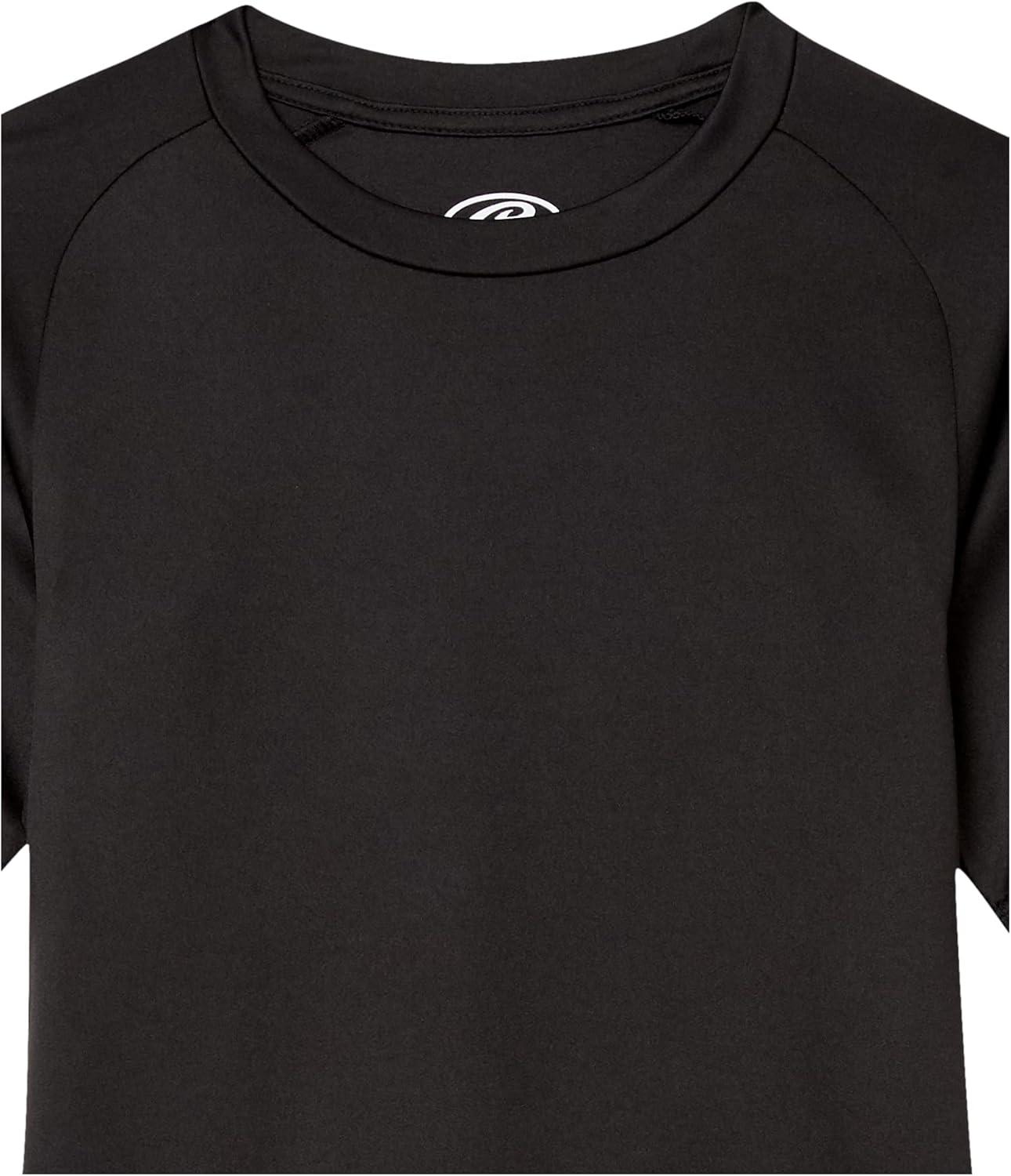 imageRawlings  Boys Athletic Tech Short Sleeve Shirt  Youth Sizes  Multiple ColorsBlack