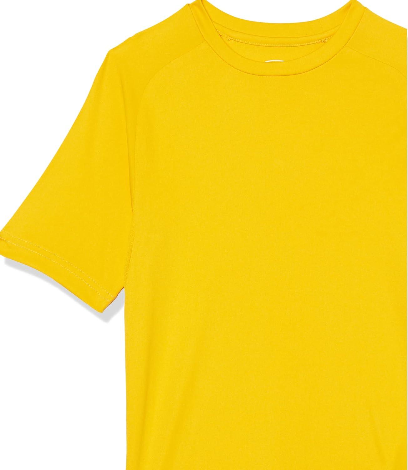 imageRawlings  Boys Athletic Tech Short Sleeve Shirt  Youth Sizes  Multiple ColorsLight Gold