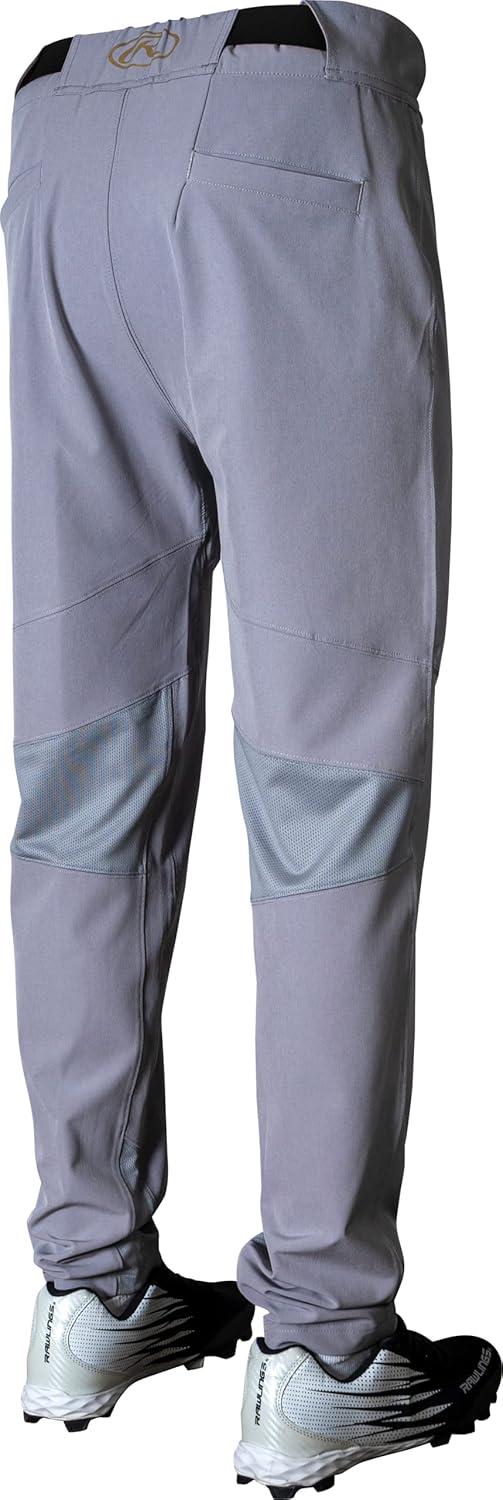 imageRawlings  Mens Gold Collection Series Baseball Pants  SemiRelaxed Tapered Fit  Adult Sizes  Solid  Multiple ColorGrey