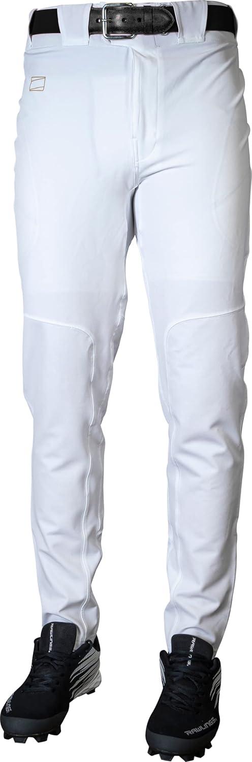imageRawlings  Mens Gold Collection Series Baseball Pants  SemiRelaxed Tapered Fit  Adult Sizes  Solid  Multiple ColorWhite