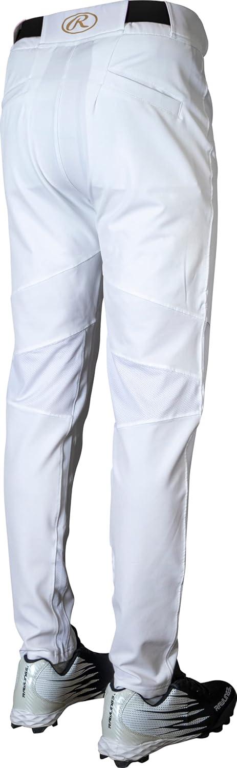 imageRawlings  Mens Gold Collection Series Baseball Pants  SemiRelaxed Tapered Fit  Adult Sizes  Solid  Multiple ColorWhite