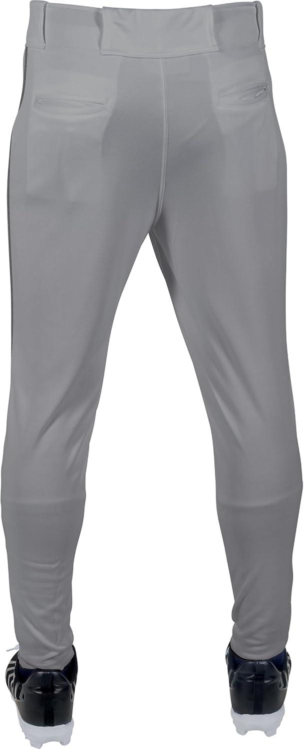 imageRawlings  Mens Launch Series Baseball Pants  Pro Taper Fit  Adult Sizes  Piped  Multiple ColorsGrey  Black