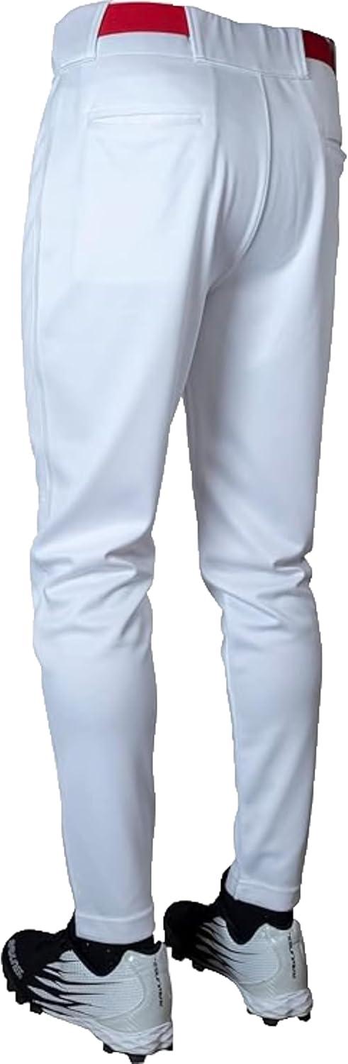 imageRawlings  Mens Launch Series Baseball Pants  Pro Taper Fit  Adult Sizes  Piped  Multiple ColorsWhite