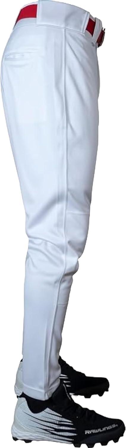imageRawlings  Mens Launch Series Baseball Pants  Pro Taper Fit  Adult Sizes  Piped  Multiple ColorsWhite