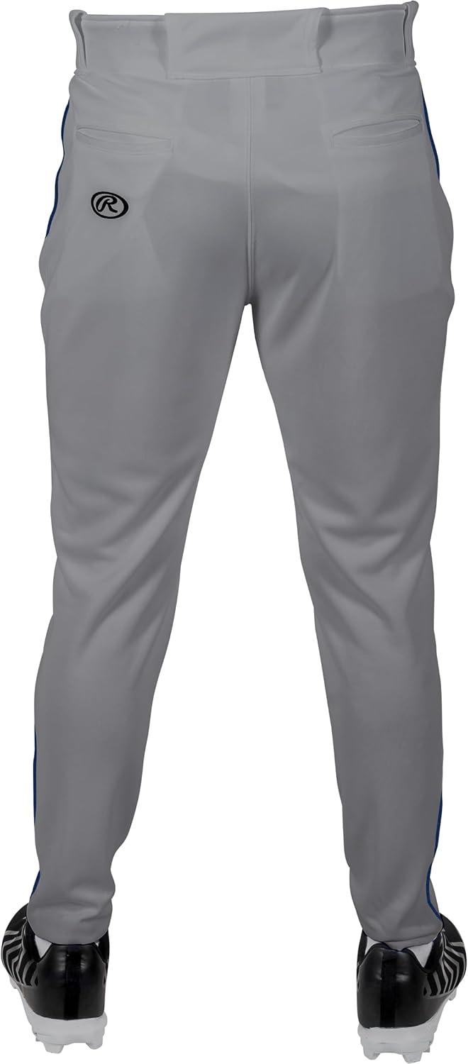 imageRawlings  Mens Pro 150 Series Baseball Pants  Pro Taper Fit  Adult Sizes  Piped  Multiple ColorsGrey  Navy